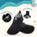 Pthtechus Children Aqua Shoes - Boys & Girls Quick-Dry Beach Swimming Shoes Non-Slip Water Shoes for Indoor Surfing & Boating - Size 28/29 EU Black - Buy Online on SooperMarket.com
