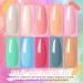 PECECOLOR GELNEAGE SET - 10 Colors UV Nail Polish with 36W UV Lamp | Complete Gel Nail Starter Set for Beginners - Base & Top Coat Included - Buy Online on SooperMarket.com