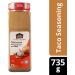 Club House Quality Natural Herbs and Spices Taco Seasoning 735g - Buy Online on SooperMarket.com
