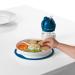 OXO Tot Stick & Stay Suction Divided Plate | Navy Blue | Best Child-Friendly Dinnerware for Easy Mealtime - Buy Online on SooperMarket.com