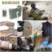 MineUp 46-Piece First Aid Kit - Comprehensive Outdoor Trauma Set for Camping Hiking Hunting & Home | Military-Grade Medical Bag in Yellow - Buy Online on SooperMarket.com