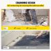 VEVOR SDS Max Tile Thinset Removal Tool with Bull Point Hammer Steel Chisel Bit | 5.9 x 15.7 Floor Scraper - Buy Online on SooperMarket.com