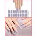 Kalolary 20PCS Nail Gel Polish Wraps | Self-Adhesive Nail Stickers with File and Stick | UV/LED Lamp Required | NJTZ-NG200284 - Buy Online on SooperMarket.com