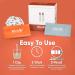 Wondfo 40 Ovulation Test and 10 Pregnancy Test Strips with 50 Cups Kit Rapid Test Detection for Home Self-Checking Urine Test 40 LH + 10 HCG New Batch - Buy Online on SooperMarket.com