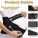 Pregnancy Support Belt Black - Maternity Belt for Birth Preparation & Back Pelvic Relief - Buy Online on SooperMarket.com
