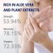 100 ml Aloe Vera Hand Cream - Gentle Hand Cream For Very Dry Hands Hand Moisturiser With Natural Aloe & Vitamin E Hands Gel For Sensitive Skin Aloe Vera Gel For Skin Care Hand Cream For Women - Buy Online on SooperMarket.com