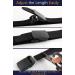 LionVII Men's Adjustable Breathable Belt with Plastic Buckle - Blue, Trim-to-Fit, 27-46 - Buy Online on SooperMarket.com