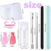Gel Nail Polish Removal Kit: 20 Plastic Nail Clips, 550 Cotton Pads, 120ml Dispenser Bottle, 7 Nail File Grits, 2 Nail Brushes, 2 Cuticle Pushers - Buy Online on SooperMarket.com