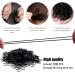 Ilamourcar 500Pcs Mini Elastic Hair Ties - Black Rubber Bands for Women Girls & Kids - Perfect for Wedding Hairstyles & Everyday Use - Buy Online on SooperMarket.com