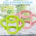 4-Pack Dr. Brown Narrow Baby Bottle Handles - Easy Grip Silicone Holder for Self Feeding - BPA-Free - Buy Online on SooperMarket.com