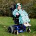 BundleBean Kids Wheelchair Poncho | Waterproof Rain Poncho for Ages 4-11 Years | Universal Fit with Peaked Hood | Seagulls Design - Buy Online on SooperMarket.com