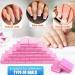 100Pcs Professional Nail Buffer Block Set - 180 Grit Buffing Blocks for Natural and Acrylic Nails - Nail Art Tools and Sandpaper File - Buy Online on SooperMarket.com