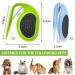 2-Piece Pet Knotting Comb Set | Steel Blade Cat Hair Removal Tool for Knots & Mats - Buy Online on SooperMarket.com