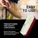 Stone and Clark Horse Hair Shoe Brush - Premium Quality Leather Polish Brush with Horse Hair Bristles - Beech Wood Handle - Ideal for Suede and Crepe Shoes - Buy Online on SooperMarket.com