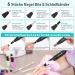 Weiyi Nail Miller Set - Professional Electric Nail File & Grinder for Manicure | Low Vibration 6 Drilling Sleeves 20000 RPM - Ideal Nail Care Device - Buy Online on SooperMarket.com