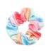 12pc Velvet Pocket Hair Scrunchies with Hidden Zipper Pocket - Cheetah & Tye Dye Colors - Buy Online on SooperMarket.com