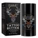 Tattoo Balm 2.6 oz  Tattoo Aftercare Cream  Tattoo Butter Stick for Color Enhancement  Heals + Protects New Tattoos and Rejuvenates Older Tattoos  Daily Tattoo Care Lotion Moisturizer 2.6 Ounce