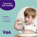 Doddl Toddler Cutlery Set - Self Feeding Spoon and Fork (Magenta) | 12months - Buy Online on SooperMarket.com