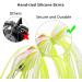 MadBite Spinnerbait Fishing Lures 4pc Multi-Color Kits with Stinger Hooks in Storage Box - 3/8oz Double Willow & Colorado/Willow Blades - Buy Online on SooperMarket.com