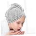 Warmhm Coral Fleece Shower Cap Reusable Shower Caps for Women Hair Drying Towel Washing Headwear Head Bath Cap Shower Cap Large Dry Hair Turban Cap Hair Towel Absorb Water Miss - Buy Online on SooperMarket.com