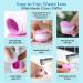 4 Pack Multi-Colored Cosmetic Containers 20ml - Silicone Screw Cap for Creams Lotions & Tablets - Ideal for Travel & Outdoor Use - Buy Online on SooperMarket.com