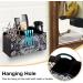 Buy No LIFE Barber Scissors Holder Box - Black 3-Grille Organizer for Hairdressing Salons | Desktop Container with Sponge & Clips | Essential Barber Accessories - Buy Online on SooperMarket.com