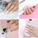 COSCELIA Gel Nail Polish Kit with U V Light Starter Kit 10PC Gel Polish Top Base Coat Nail Art Rhinestones Pink White Glitter Colors Gel Nail Manicure Kit Nail Art Design DIY for Women - Buy Online on SooperMarket.com