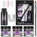 Acrylic Nail Kit - Acrylic Powder Set with Pink White Clear Colors Acrylic Powder and Acrylic Liquid with Acrylic Nail Brush Nail Acrylic Powder Set for Nails Extension Kit Nail Art Pink White Clear 3 Colors - Buy Online on SooperMarket.com
