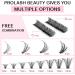 280 Pcs Cluster & Wispy Individual Lashes 40D-D-0.07-14 mm | DIY At-Home C D Curl Bottom Lashes - Buy Online on SooperMarket.com