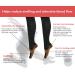 Compression Socks with Copper Fiber Stress Relief & Improved Blood Circulation | Ankle Support Socks for Diabetics & Nurses (S/M) - Buy Online on SooperMarket.com