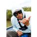 UPF 50+ Lightweight Performance Fishing Hoodie Shirt with Hood - Large, Arctic Blue - Buy Online on SooperMarket.com