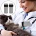 KALIONE Cat Boots 4 Packs cat Claw Covers Black Anti Scratch Cat Mittens Breathable Mesh Cat Foot Covers Adjustable Cat Claw Protectors for Indoor Cats Pet Bathing Cutting Nails Grey - Buy Online on SooperMarket.com