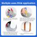FunnAura 60ml Transparent Shoe Goo Non-Hardening Shoe Glue Sole Repair Waterproof for Repairing Worn Shoes with 2PCS Rubber Band - Buy Online on SooperMarket.com