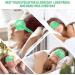 KOLTECH Cooling Gel Eye Mask - Reusable Hot Cold Pack for Stress Relief, Headaches, Migraines, Puffiness - Green - Buy Online on SooperMarket.com