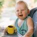 Silicone Training Cup for Infants - 5oz Open Cup with Handles - Princess Powder - Ideal for Toddlers and Babies - Buy Online on SooperMarket.com
