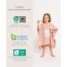 Molis & Co. Kids Batheponcho | Hooded Beach Towel for 1-2 Years | Stripes | Oeko-Tex 100 Certified | Light & Compact Bathrobe in Altrosa - Buy Online on SooperMarket.com