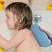 4Pcs Ultra Soft Exfoliating Bath Sponge Set for Adults, Children, and Pregnant Women - Reusable Shower Sponge - Blue, Pink, Gray, White - Buy Online on SooperMarket.com