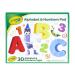 Crayola Alphabet Pad, Tracing Worksheets, 30 Pages, White, 10 x 8 Inches