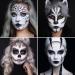 BOBISUKA White Face Paint - Blendable Clown Makeup for Halloween Cosplay & Theater | Skull Joker Vampire & More - Buy Online on SooperMarket.com