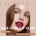 Plumping Lip Oil | Hydrating Chilli Extract Lip Plumper Gloss | Long Lasting Waterproof Tinted Lip Balm for Women - Buy Online on SooperMarket.com