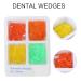 120pcs Dental Wedges Set 4 Sizes Plastic Poly Wedges with Holes for Dental Clinics | International Shipping Available - Buy Online on SooperMarket.com