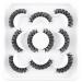 Buy HICOCU Russian Strip False Eyelashes | D DD Curl Fluffy Mink | 5 Pairs Reusable - Buy Online on SooperMarket.com