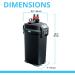 Fluval A450 407 External Filter - 400L Black | Premium Aquarium Filtration | International Shipping Available - Buy Online on SooperMarket.com