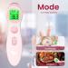 Non-Contact Infrared Baby Thermometer - Digital Body Temperature Reader for Kids (Pink) - Buy Online on SooperMarket.com