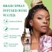 Braid Spray Rose Mint for Dreads Dreadlocks - Braids Locks Spray Rose Water Braiding Spray for Locs Dull Hair Shine & Lightweight - Loc Spray for Box Braids Rosemary Oil for Hair Growth Hair Bonnet 2.27 Fl Oz (Pack of 3) - Buy Online on SooperMarket.com
