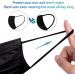 Adult 4-Ply Disposable Soft Face Mask - Breathable Safety Black Mask - Buy Online on SooperMarket.com