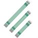 TRUSCEND Fishing Leaders, Saltwater Tackle Rig with Swivels Snap, High-Strength Stainless Steel Fishing Wire, Fishing Gear and Equipment Tackle Kit for Lures Bait Rig Or Hooks A-6"+8"+10"(14KG-60PCS)
