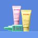 Byoma So Clear Set - Acne Prone Skin Barrier Repair Skincare - Creamy Jelly Cleanser Clarifying Face Serum & Gel-Cream Moisturizer - Unclogs Pores & Targets Blemishes - 30ml 15ml - Buy Online on SooperMarket.com