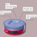 Morfose Hair Gel Wax - Ultra Aqua (Pack of 3 | 175 ml) | International Shipping Available - Buy Online on SooperMarket.com