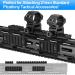 FANGOSS Mloc Picatinny Rails Set - 6 Pack with 3, 5, 7, 9, 11, 13 Slot Aluminum Sections - Includes 13 T-Nuts, Screws, and Allen Wrench - Buy Online on SooperMarket.com